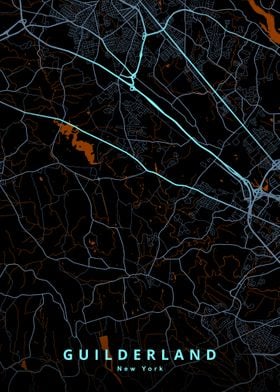 Guilderland NY Map