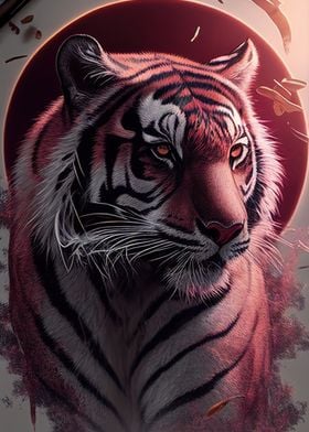 Tiger Face Anime Animal