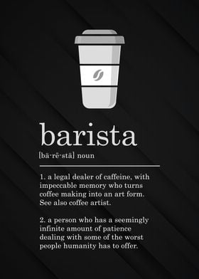 Funny Barista Definition