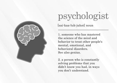 Psychologist Definition