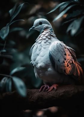 Tranquil dove