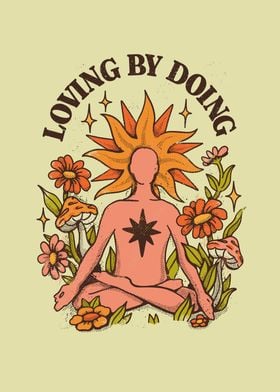 Loving by doing Yoga