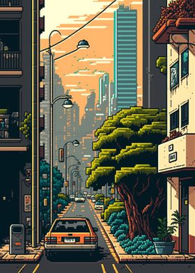 City Classic Pixel