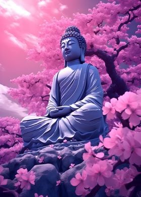 Sakura Blossom Buddha 