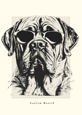 English Mastiff Sketch