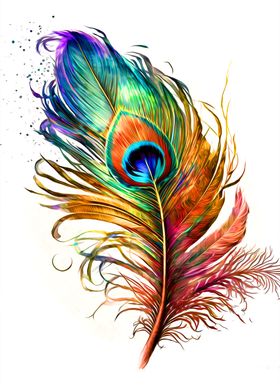 Colorful Feather