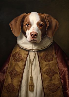 Brittany Spaniel The Pope 