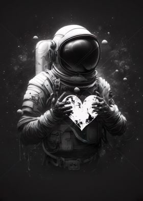 Minimalistic Astronaut