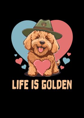 Golden Doodle Dog Lover