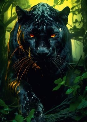 Majestic Black Panther