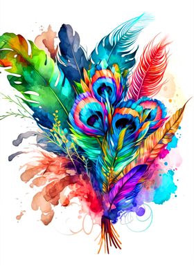 Colorful Feather