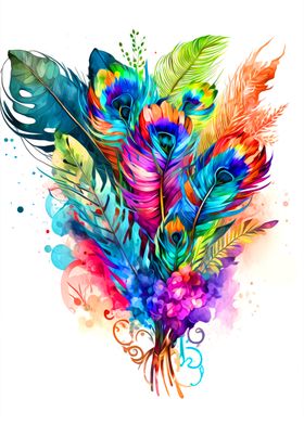 Colorful Feather