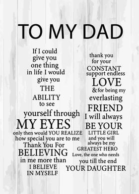 To My Dad quotes