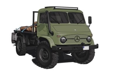 Mercedes Unimog S 404 1