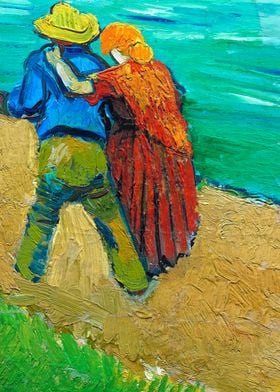 Lovers in Arles Van Gogh