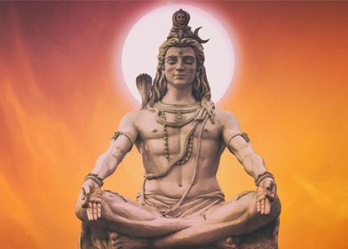 Lord Shiva statue 