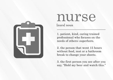 Funny Nurse Definition