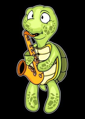 Sea Turtle Saxophone Music