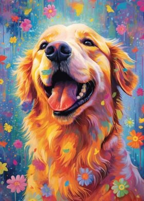 Golden Retriever Style 9