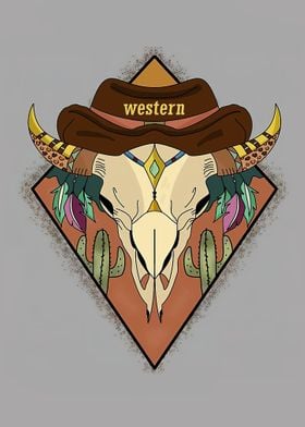 western desert bull