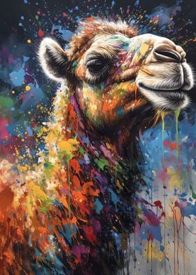 Camel painting