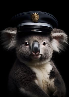 Police Officer Koala