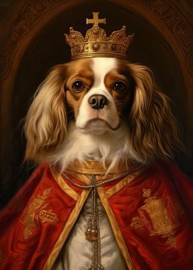 Cavalier Dog The Pope