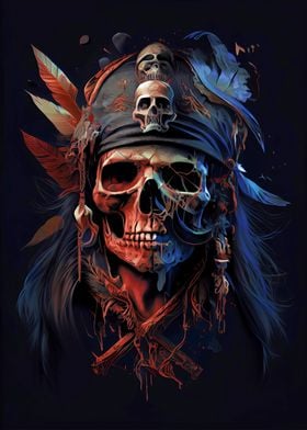 Pirate Flag Posters Online - Shop Unique Metal Prints, Pictures, Paintings