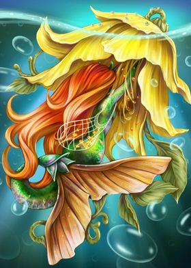 Mermaid Cetonia aurata