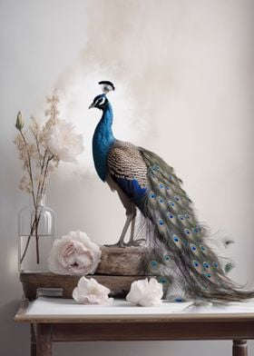 Peacock Still Life