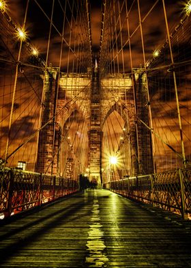 Brooklyn Bridge of Shadows