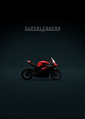 Ducati Superleggera v4 Red