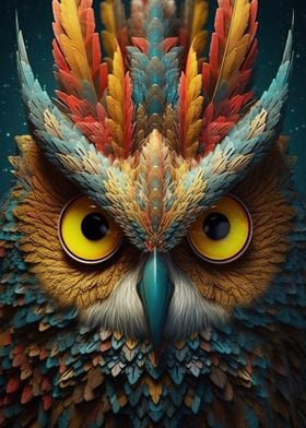 Owl Portrait