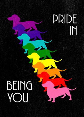 Dachshund Pride Colors