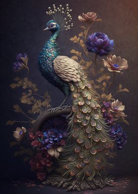 Peacock Portrait