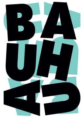 Typographic Bauhaus