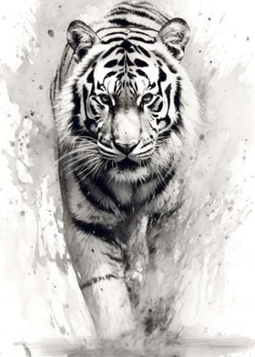 Tiger in the Mist
