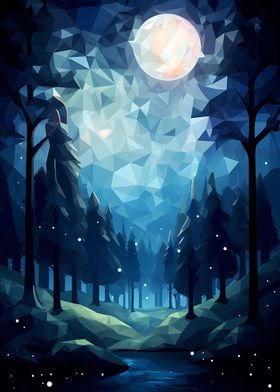 Moonlight Low Poly