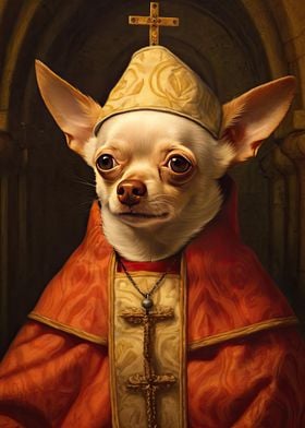 Chihuahua The Pope 