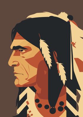 Native american chief