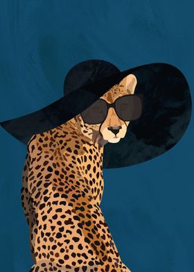Fashion Cheetah Hat