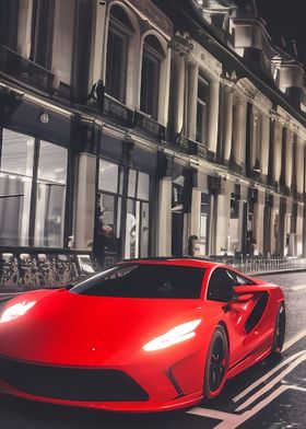 Supercar in London