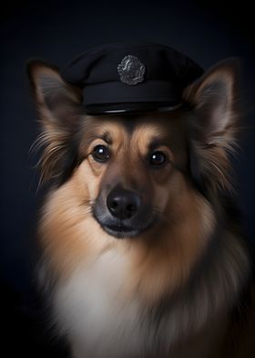 Police Officer Corgi