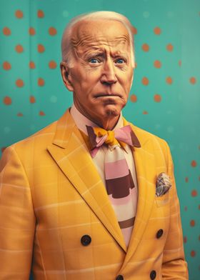 Joe Biden Fashion Art