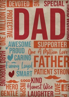 Dad Typography Magazine