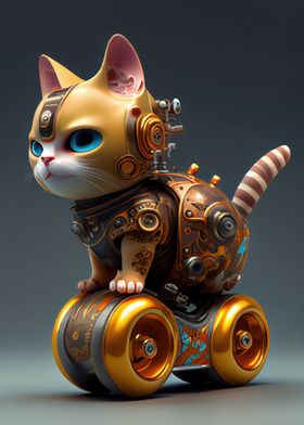 Lucky Cat Japan Art