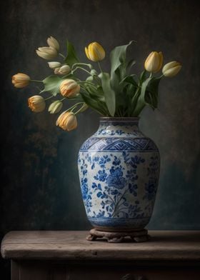 Dutch Still Life Vase