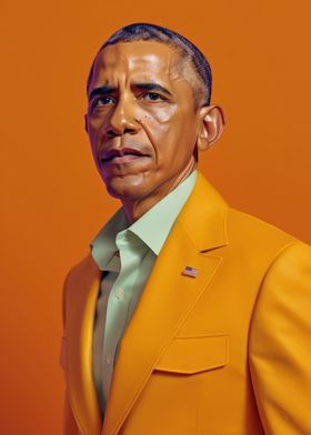 Barack Obama Fashion Art