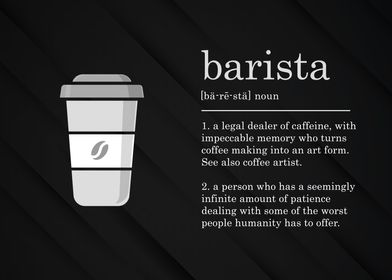 Funny Barista Definition