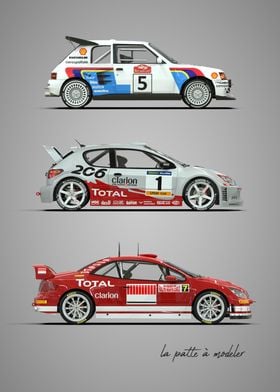 Peugeot Rally Cars